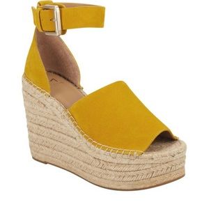 Marc Fischer Adalyn Platform Espadrille Wedges - practically new!